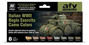 055-771645 - Farb-Set italienische Tarnfarben WWII